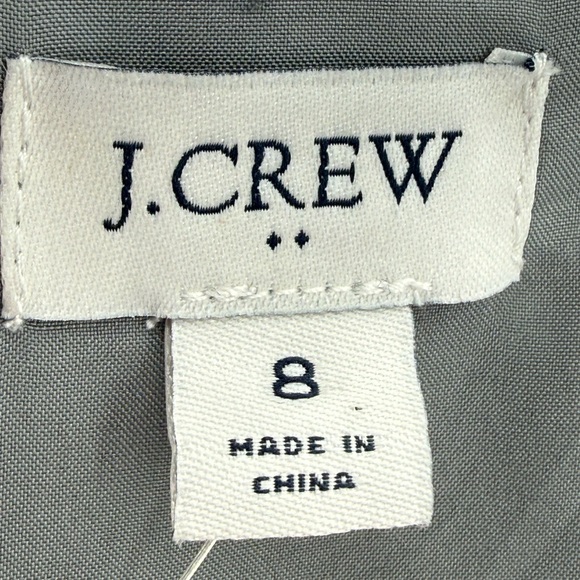 J.Crew Classic Seamed Sheath Sleeveless  Elegant Tailored Work Office Midi Dress - Picture 7 of 12